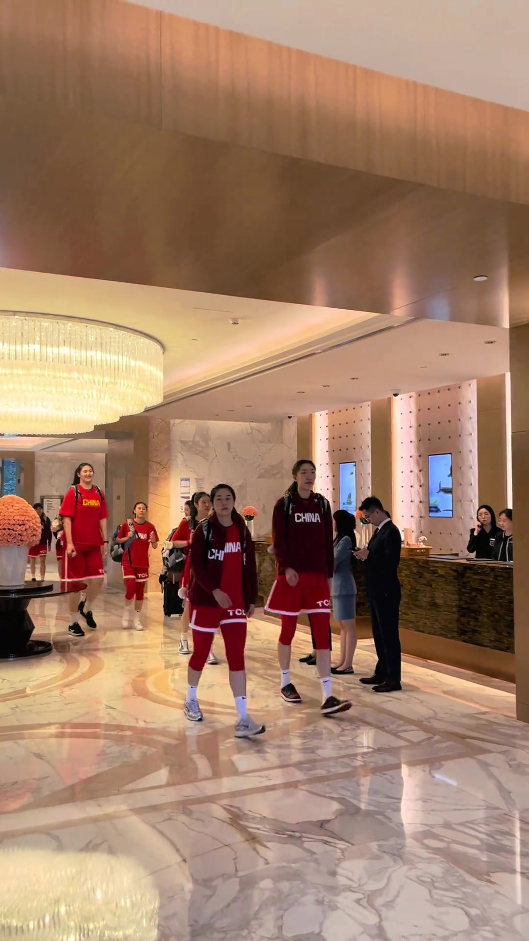 近距離感受下中國女籃氣場