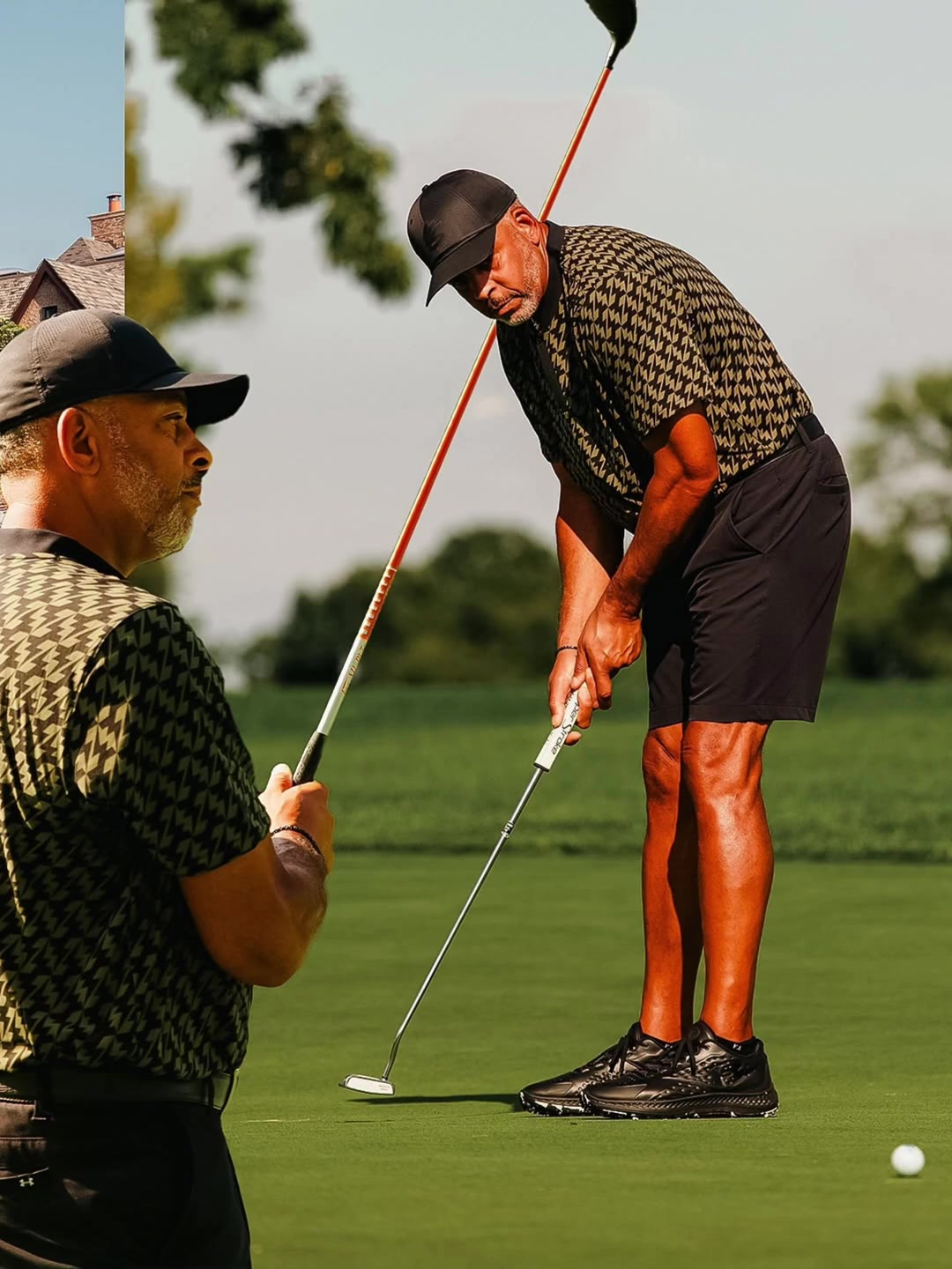 充實(shí)的休賽期庫(kù)里社媒曬出參加高爾夫比賽合影