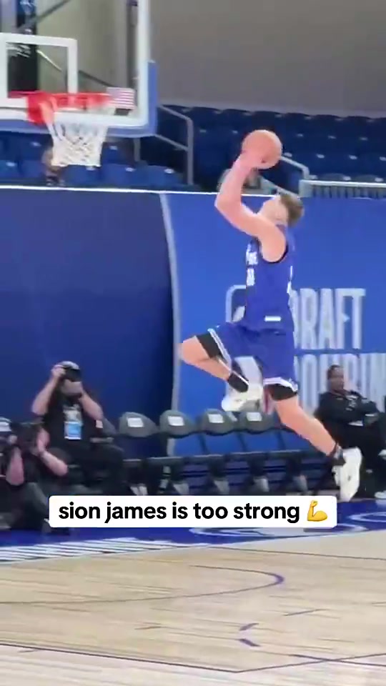 被黃蜂33順位選中賽恩-詹姆斯此前生搶楊瀚森簡直禽獸啊