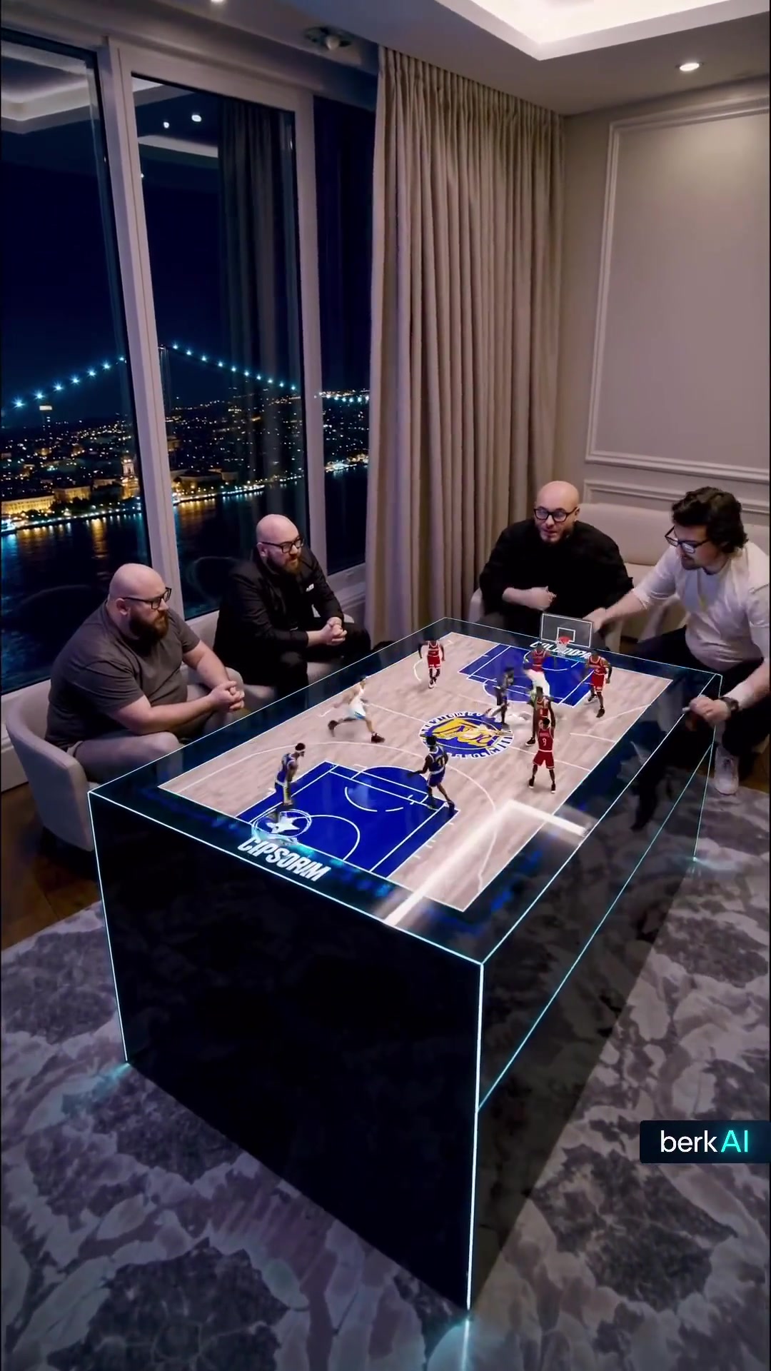 以后我們居家看球是不是就這樣