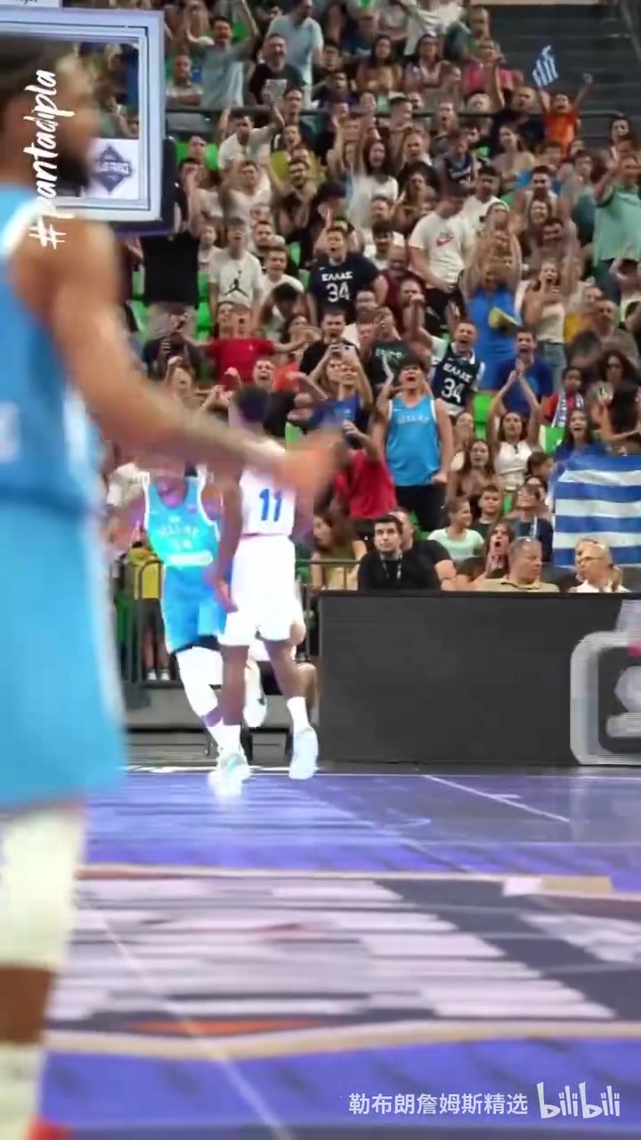 小試牛刀近距離實(shí)拍感受字母哥的沖擊力不犯規(guī)真的擋不住啊