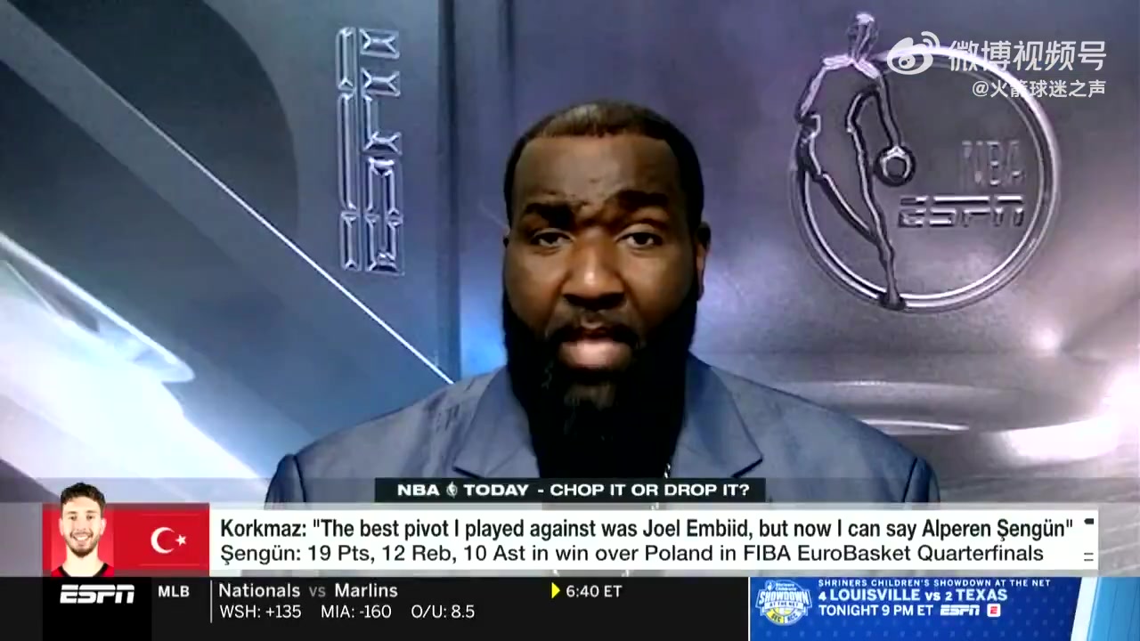 帕金斯我看好火箭爭(zhēng)冠他們不僅有杜蘭特和阿門(mén)申京還是聯(lián)盟前五的大個(gè)子