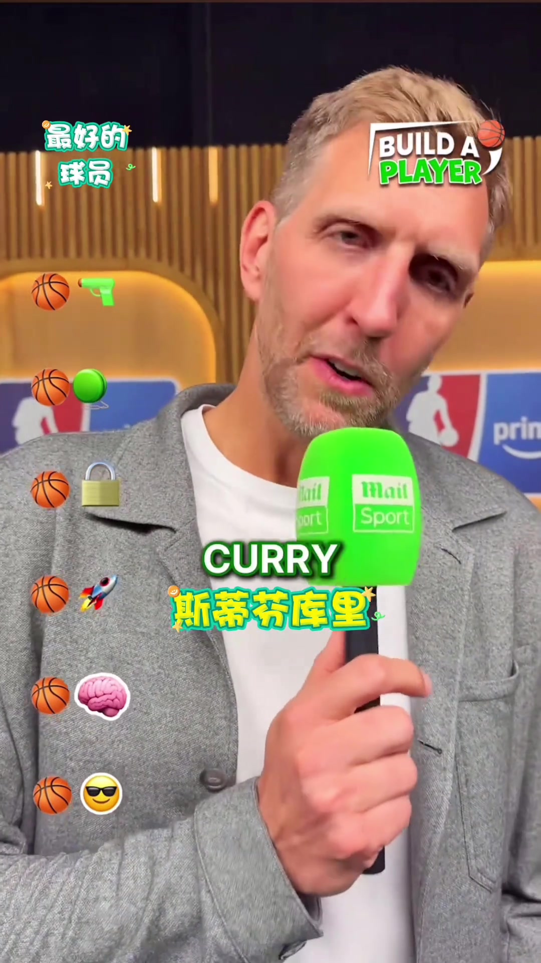 采訪諾維斯基心目中的各項(xiàng)第一人只有個(gè)性方面有待商榷