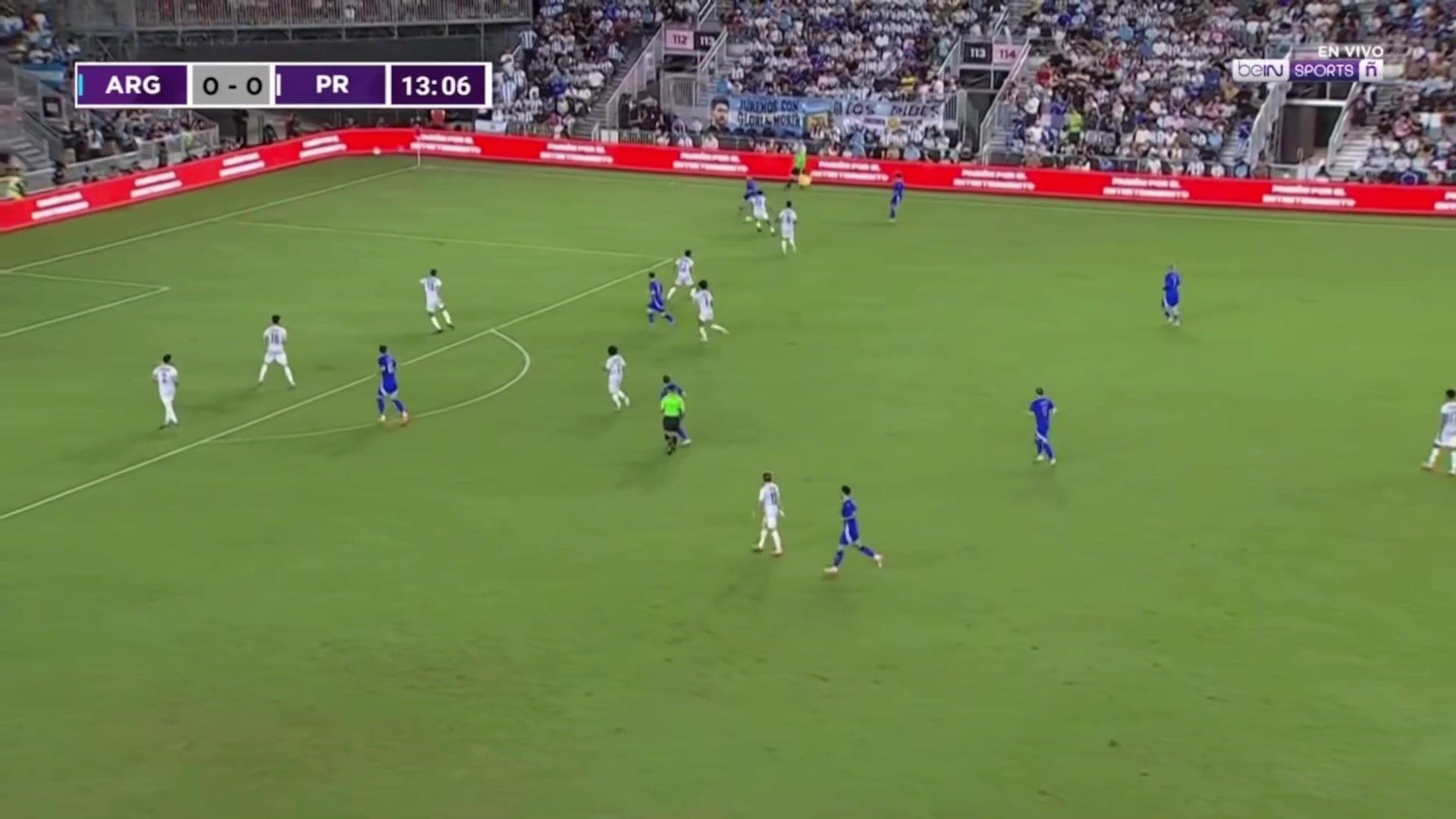 1-0梅西推射擊中橫梁彈出麥卡利斯特跟進搶點破門