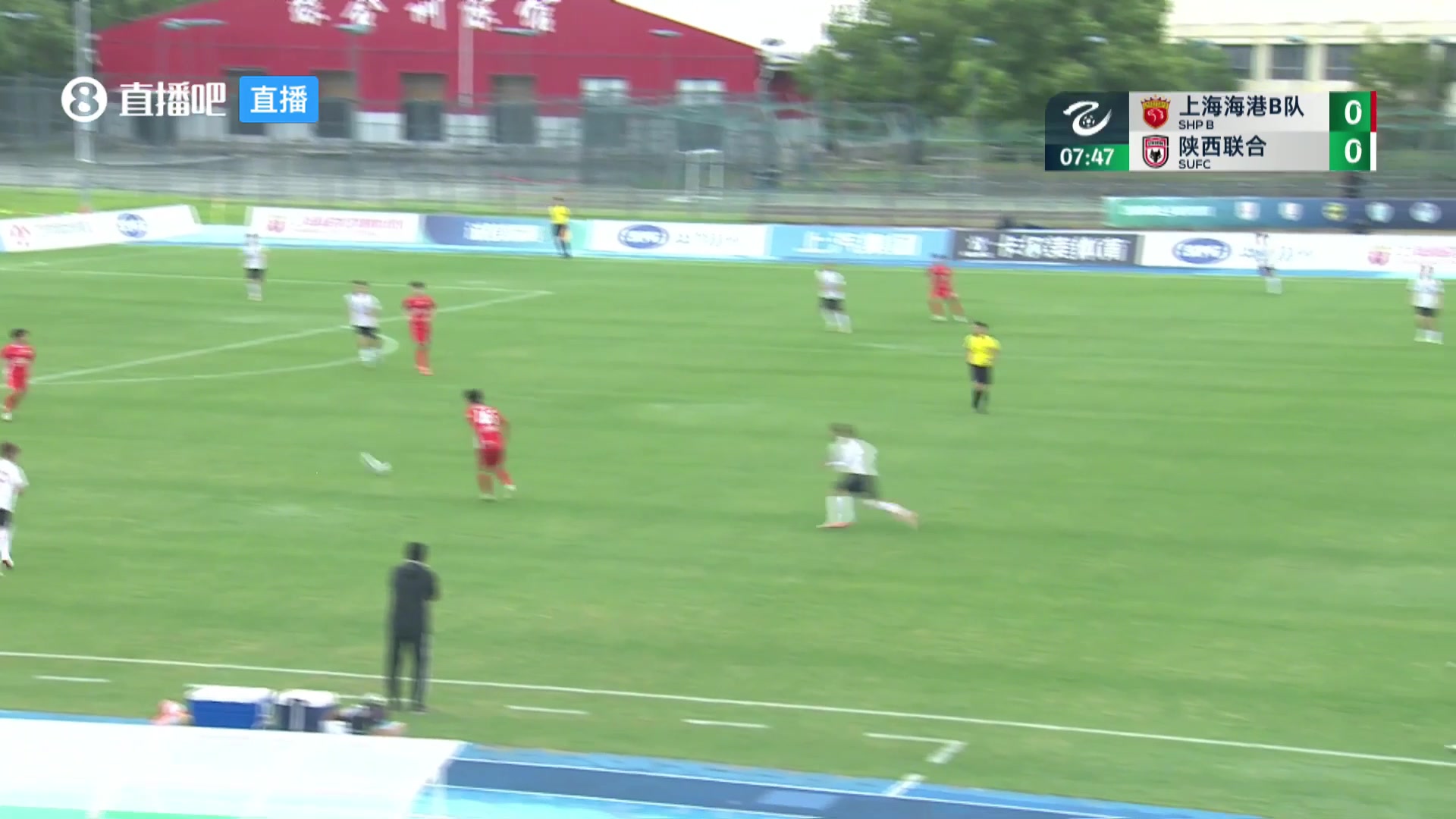 海港B隊抓陜西隊這次出球失誤的破門后防真的要謹慎啊