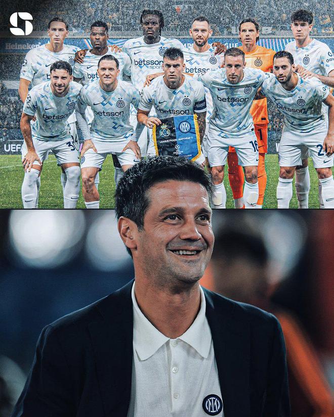 總比分9-0，國(guó)米隊(duì)史首次取得歐冠開局三連勝且一球未丟