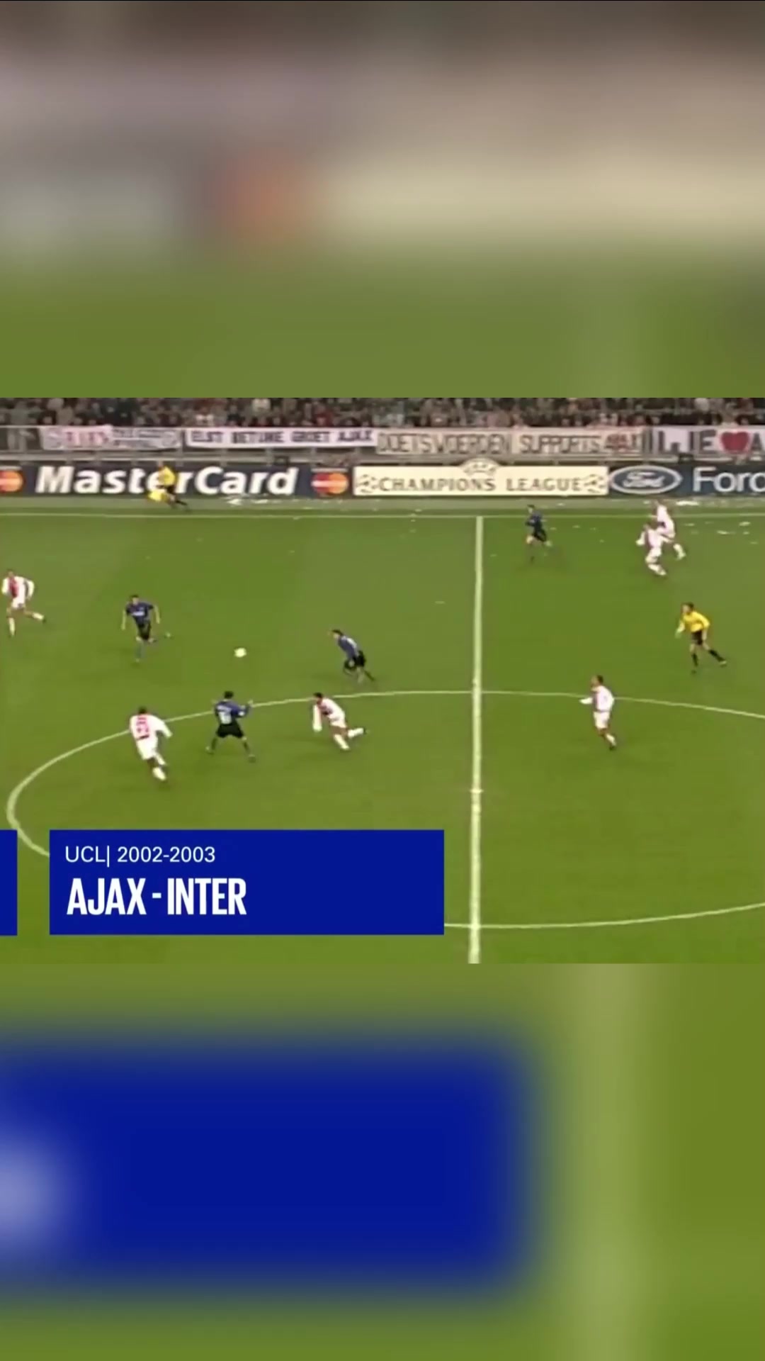 兩位頂級中鋒的完美傳跑配合維埃里反擊傳中克雷斯波頭球破門