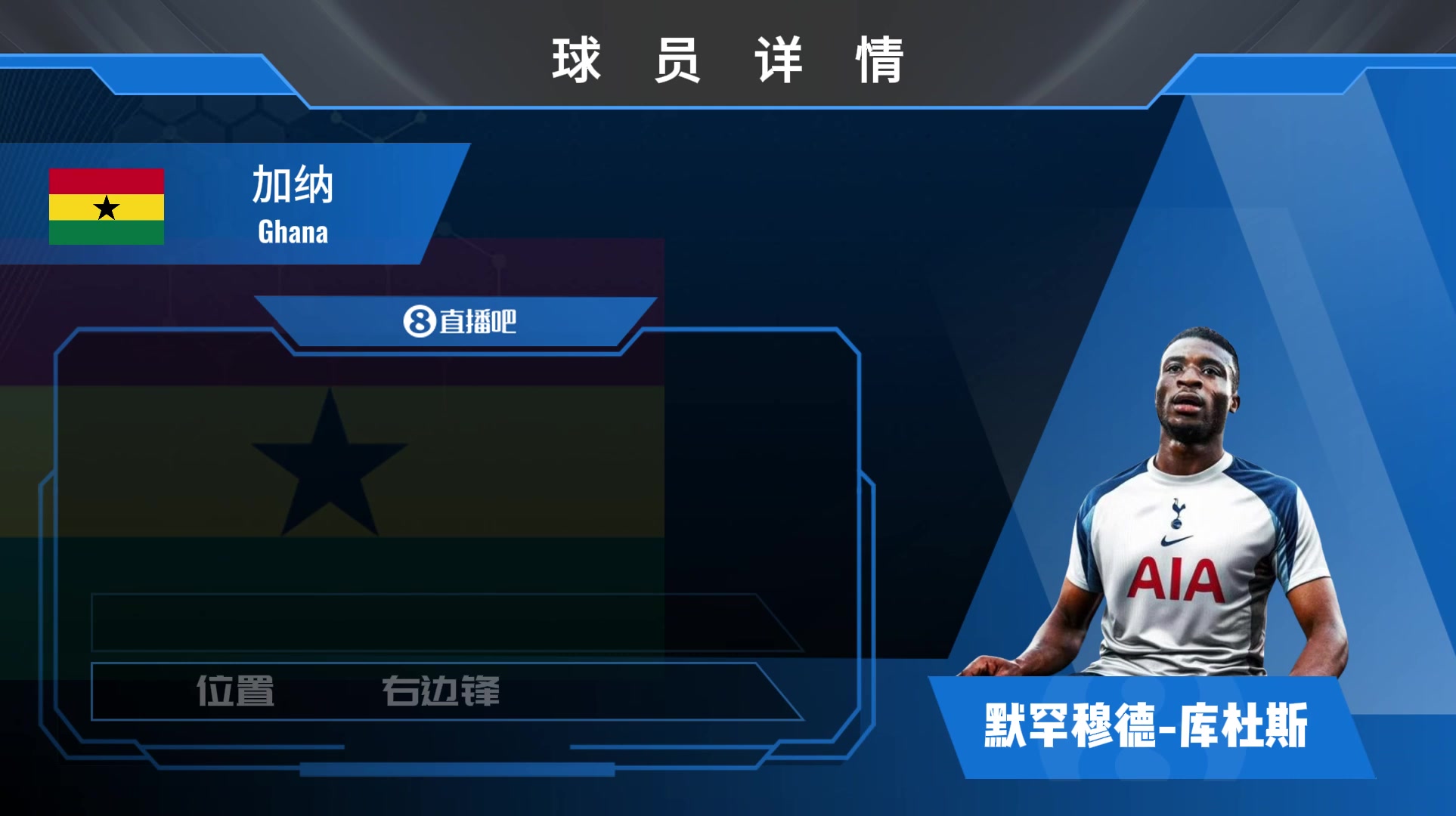 加納金左腳熱刺新簽下的庫杜斯絕非前場多面手那么簡單