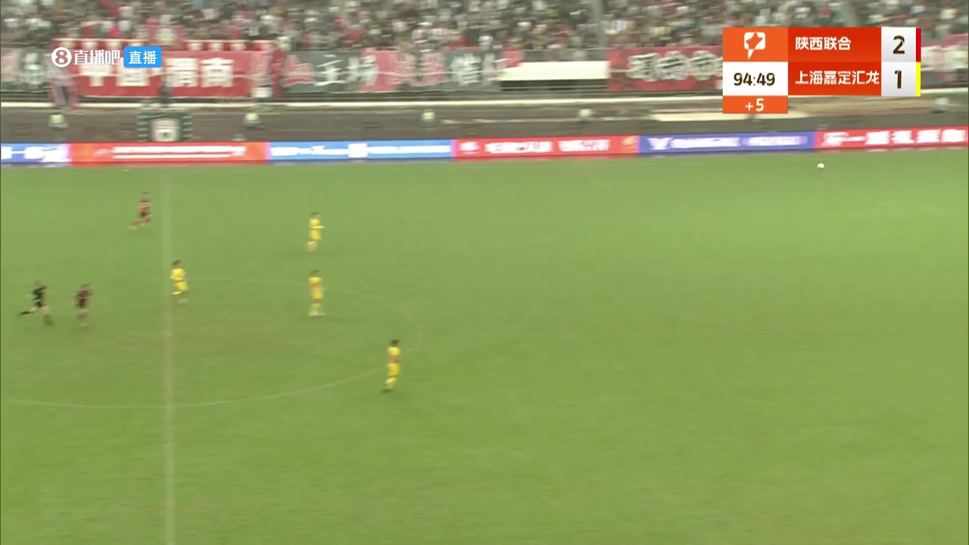 中甲賽場陜西隊(duì)外援打出貝克漢姆式吊射