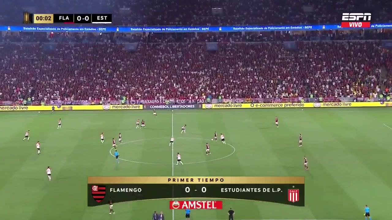 帶球進(jìn)場(chǎng)解放者杯弗拉門(mén)戈開(kāi)場(chǎng)15秒破門(mén)