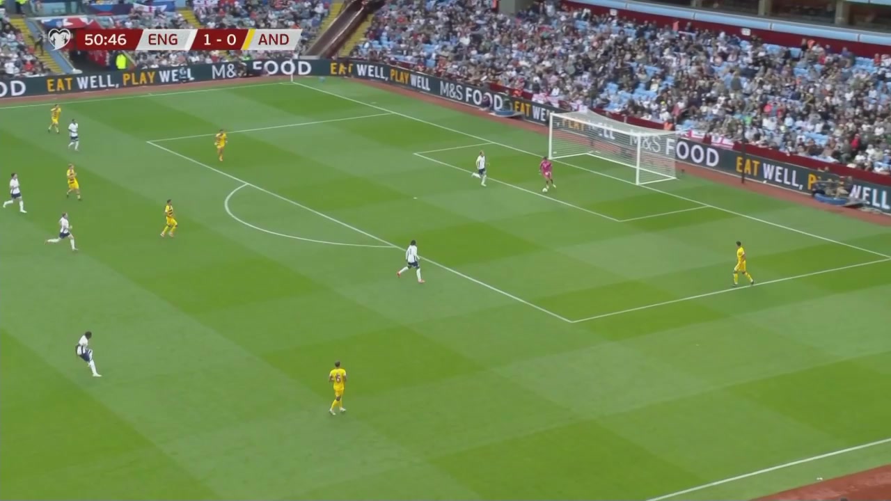 安道爾后防送禮凱恩禁區(qū)內(nèi)橫傳安德森半空門射門被神奇撲出