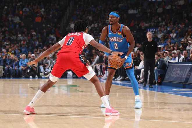 聯(lián)盟第一！雷霆大勝奇才豪取6連勝 亞歷山大三節(jié)31+7