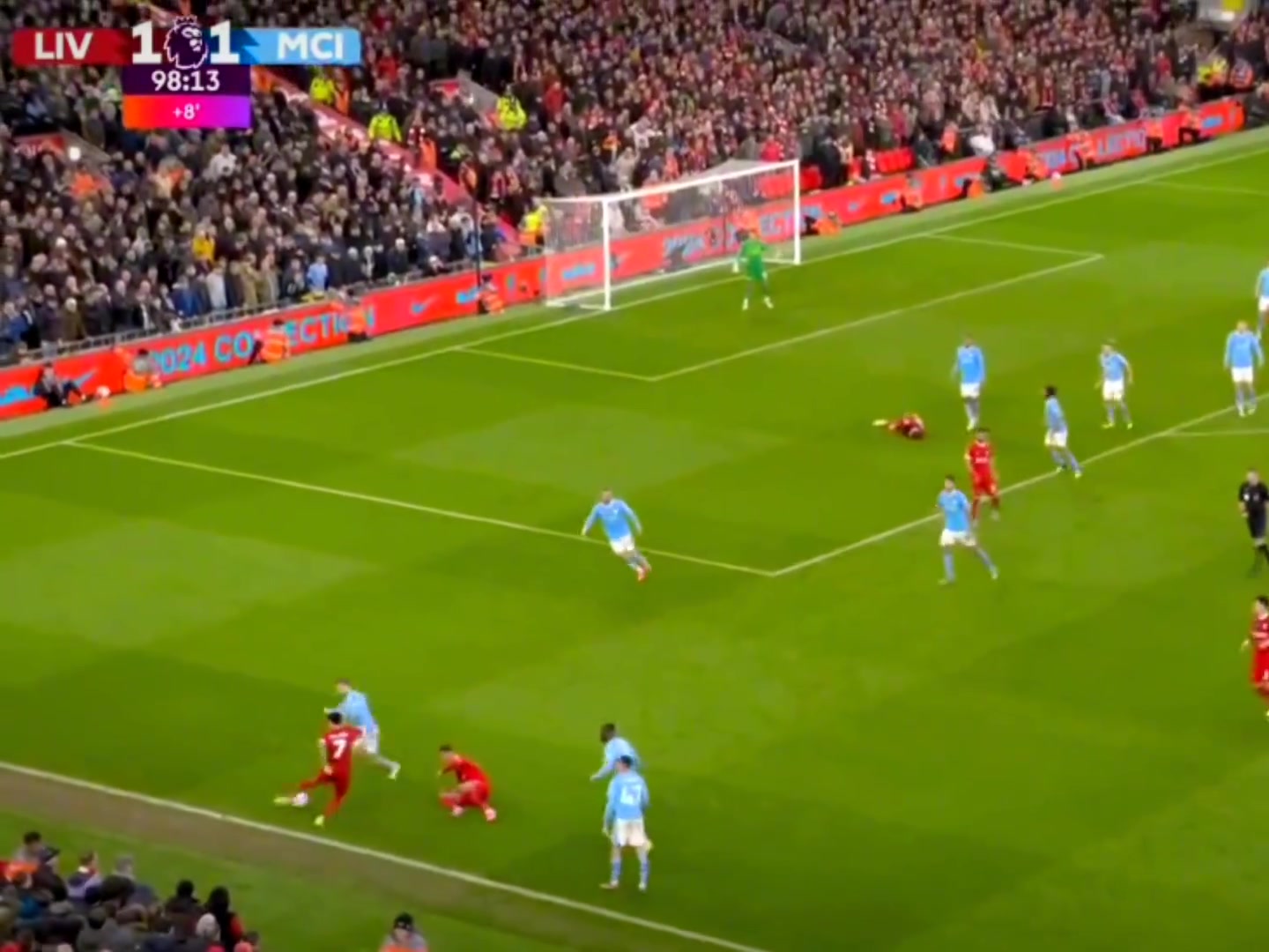 迪亞斯名場面之檢閱曼城后防