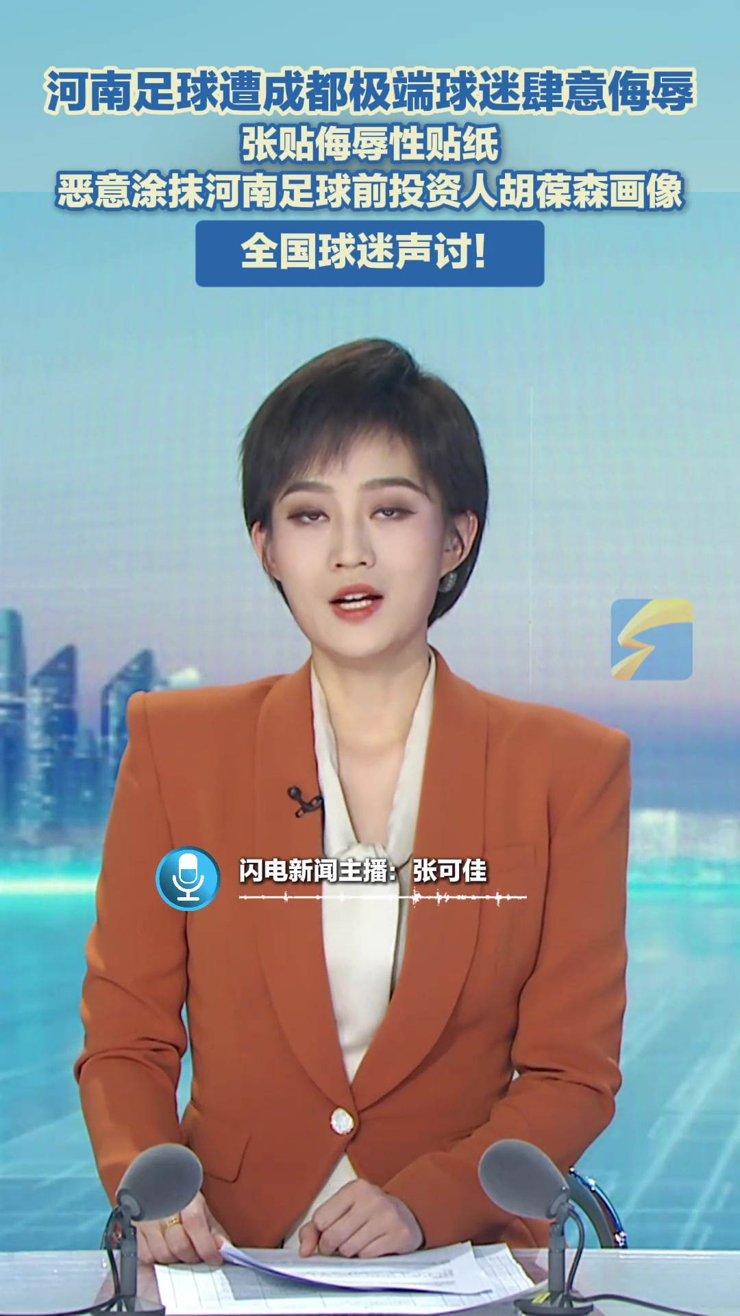 全國球迷聲討河南足球遭成都極端球迷張貼侮辱性貼紙