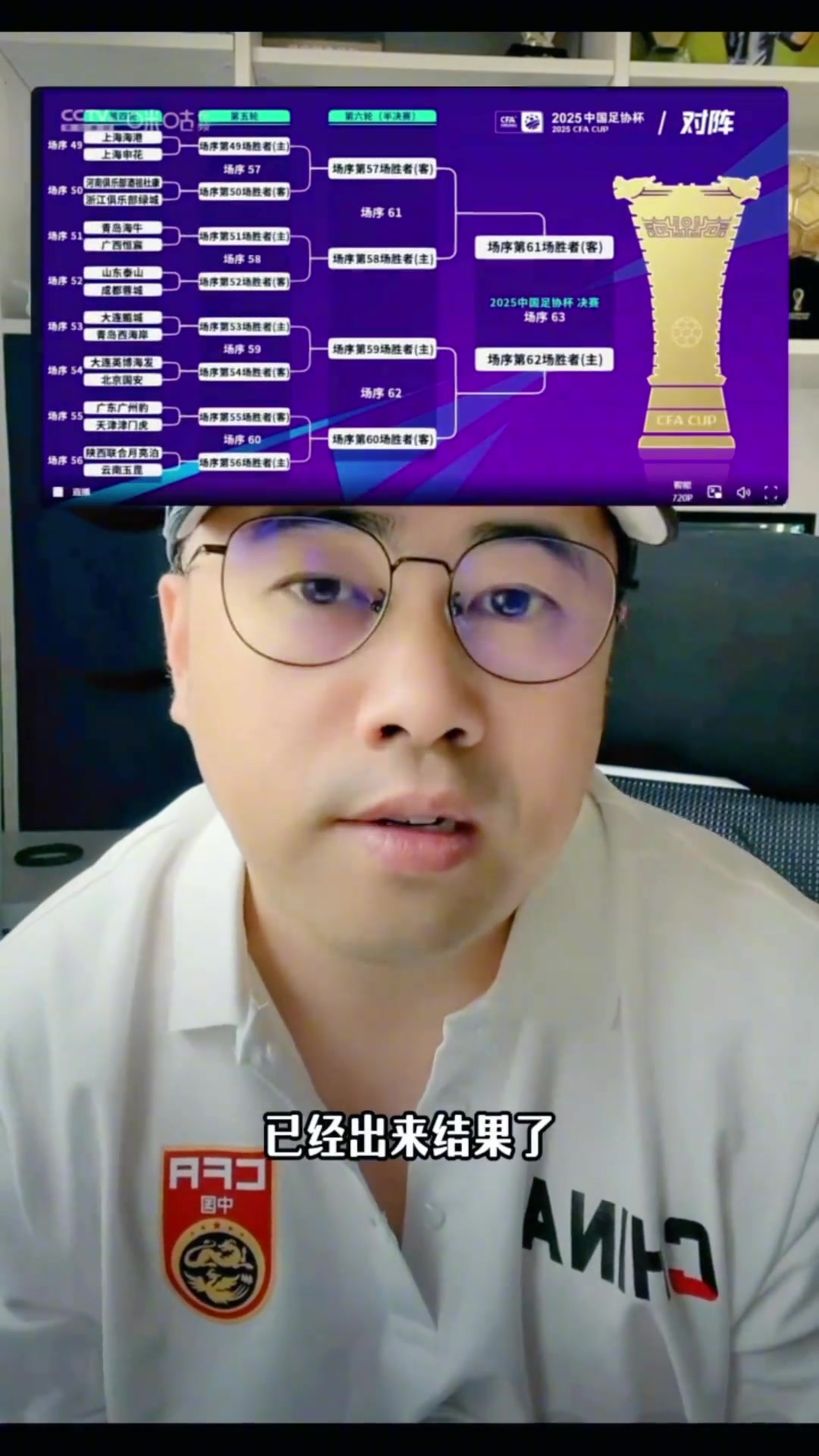 媒體人徐江談足協(xié)杯抽簽國(guó)安保送決賽上海德比韓國(guó)德比