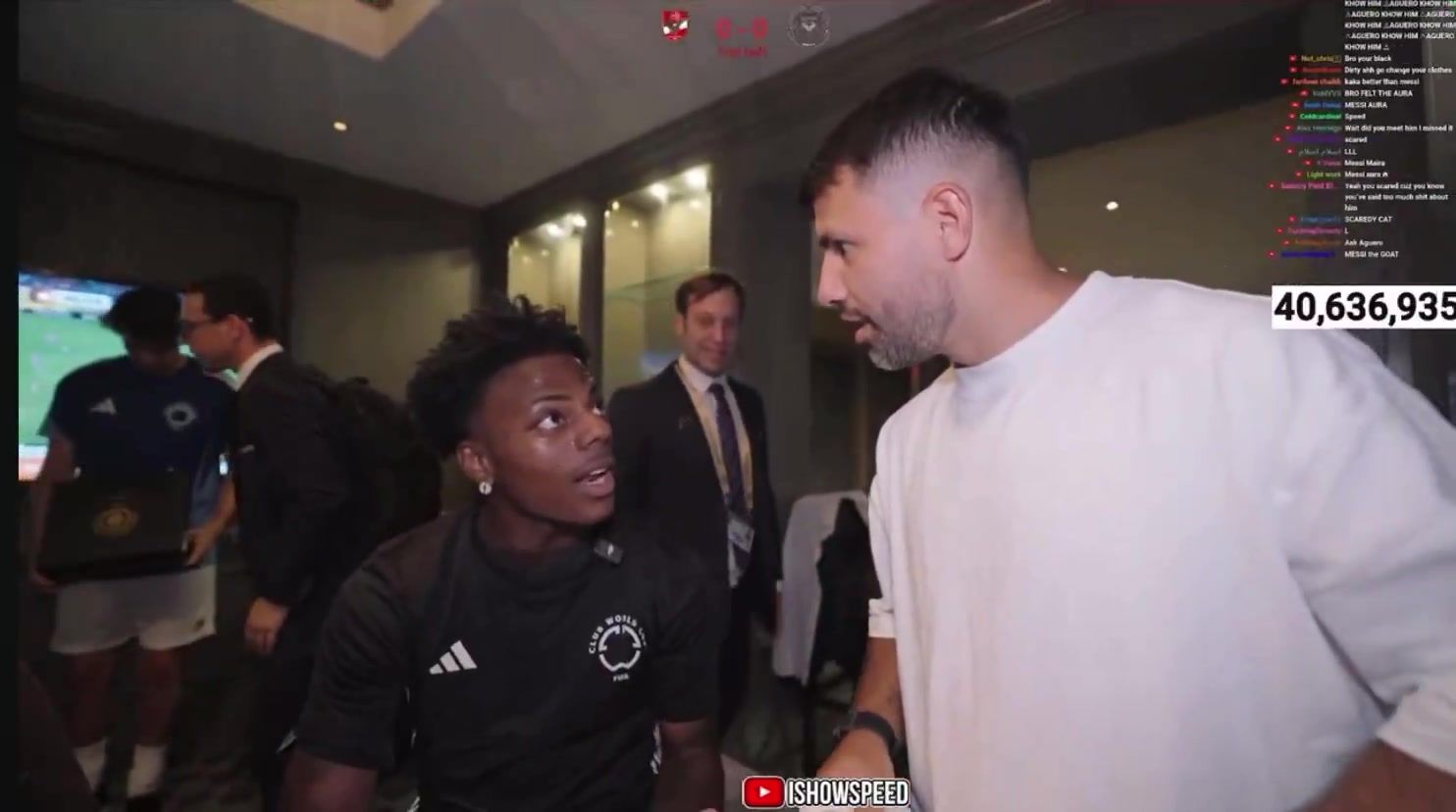 甲亢哥讓阿圭羅幫助他見梅西阿圭羅你C羅球迷別湊過來