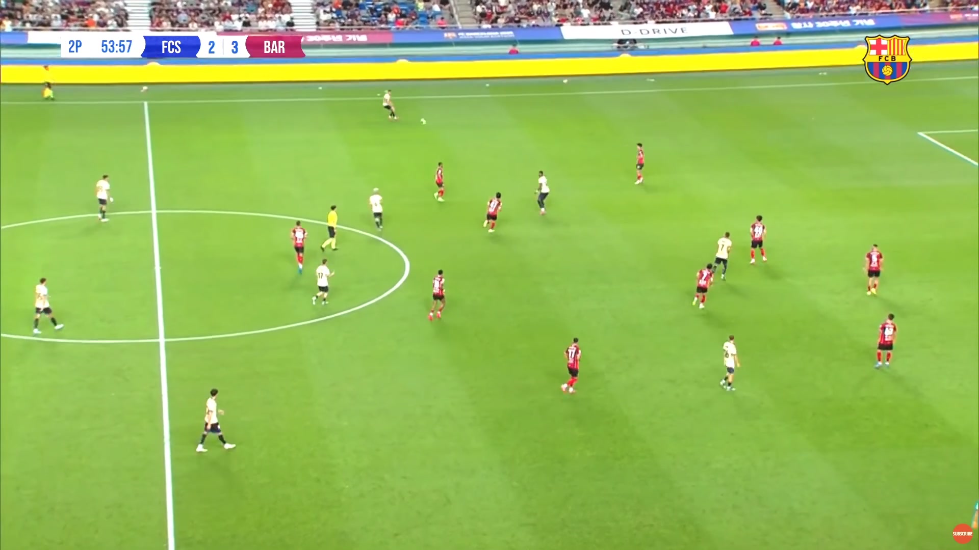 重炮手克里斯滕森超遠距離重炮轟門得手巴薩4-2首爾