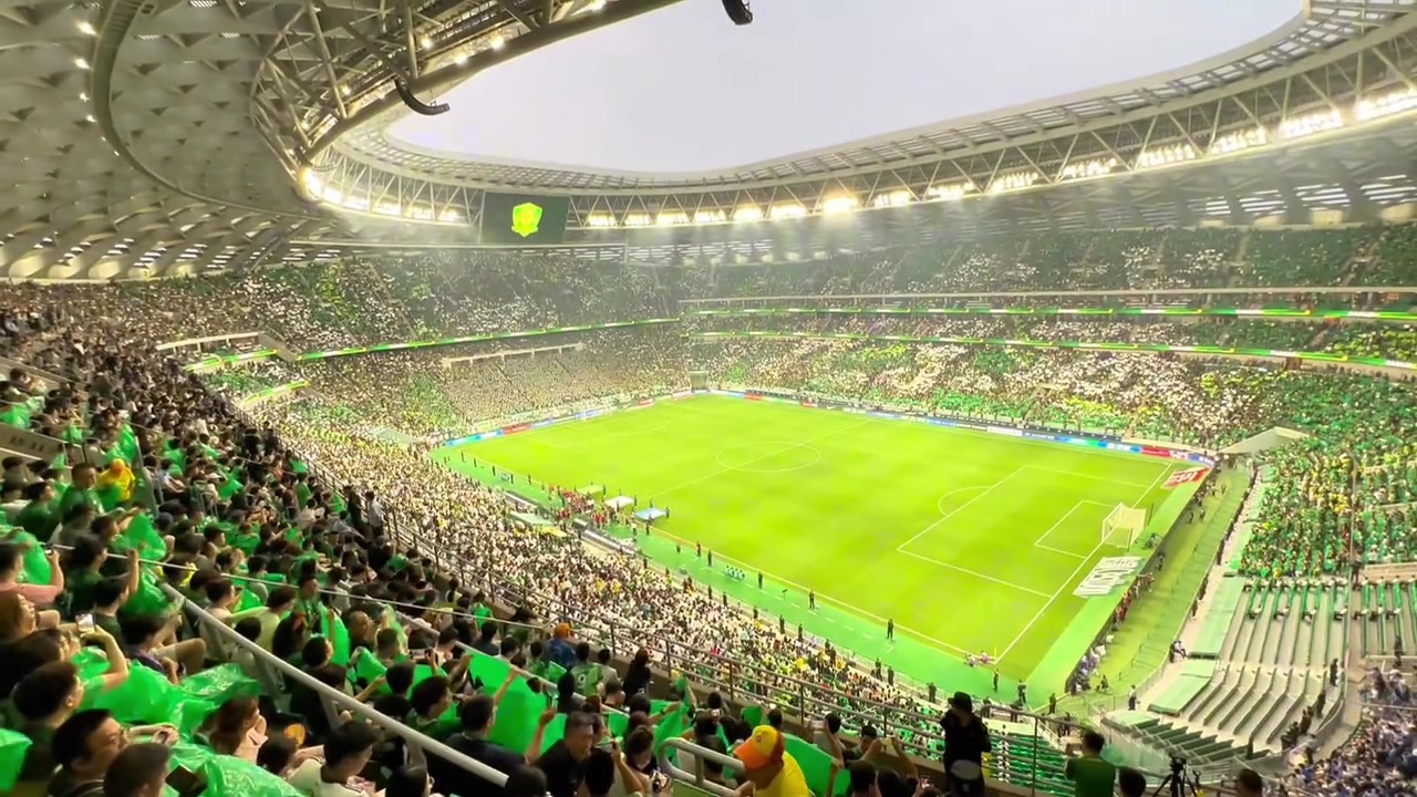 氛圍不要太好現場實拍國安賽前tifo真的太有牌面了