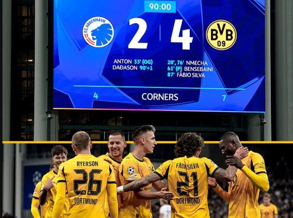 多特達成歐冠200場里程碑，參賽場次在德國球隊中僅次于拜仁