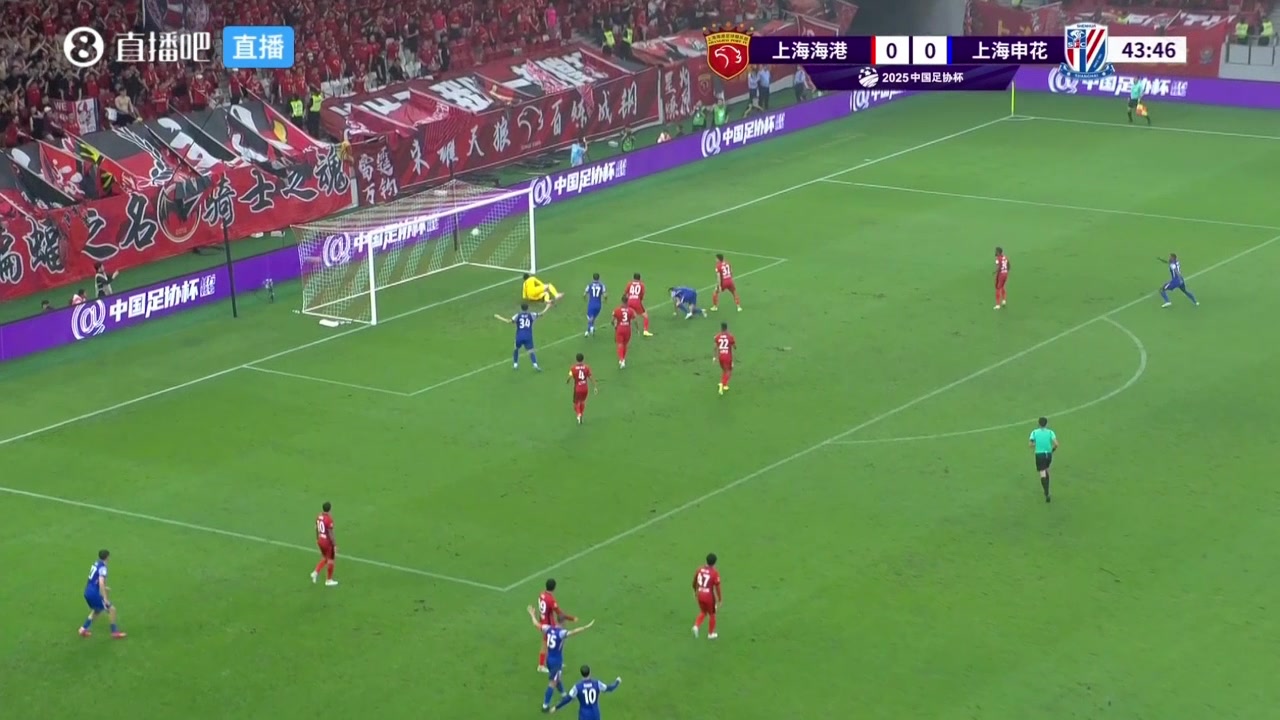 吳曦助攻路易斯頭球破門申花1-0領(lǐng)先海港