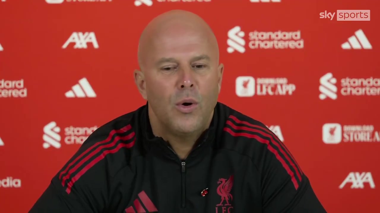 斯洛特回應(yīng)傷病問題在于并非所有球員都進(jìn)行了充分的季前準(zhǔn)備