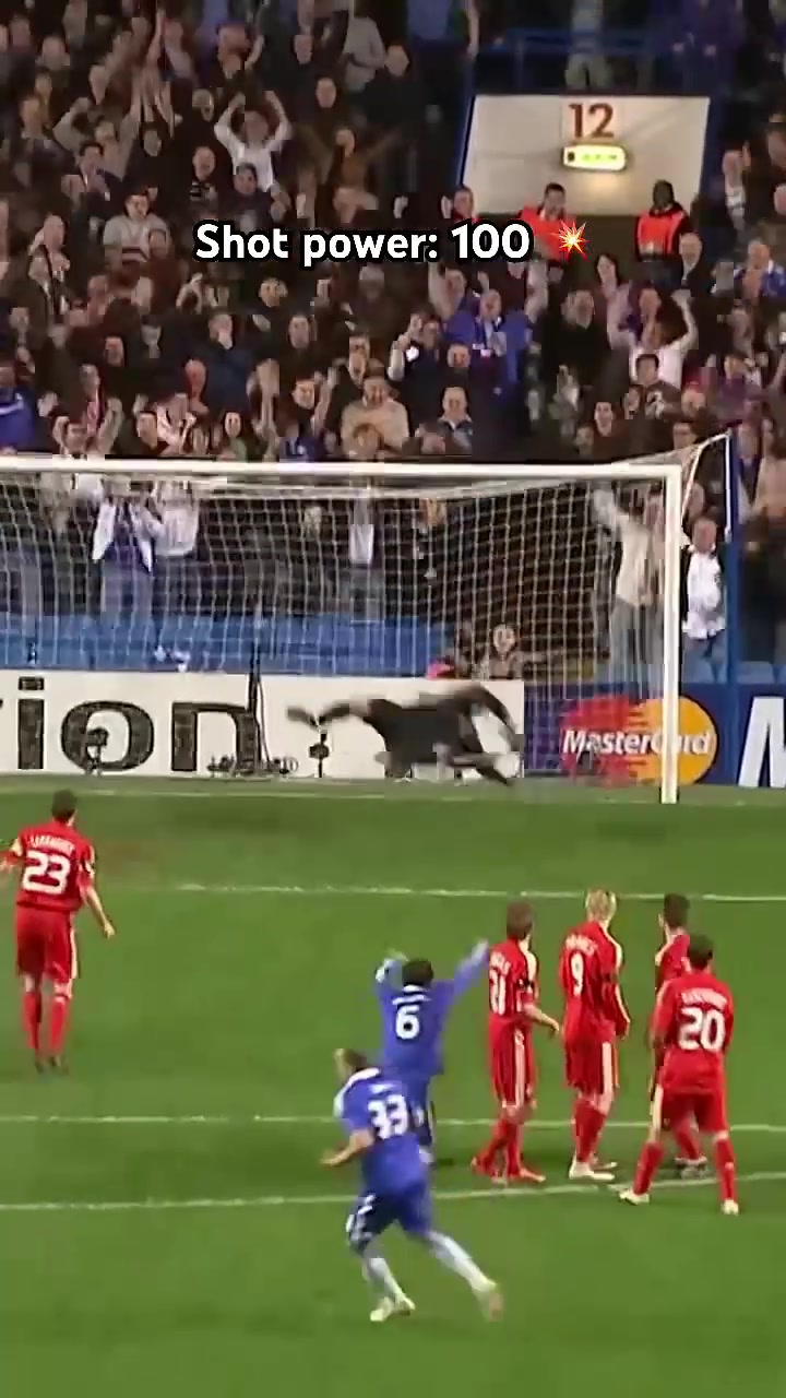 重炮型中衛(wèi)傳奇時刻阿萊士歐冠重炮攻破利物浦