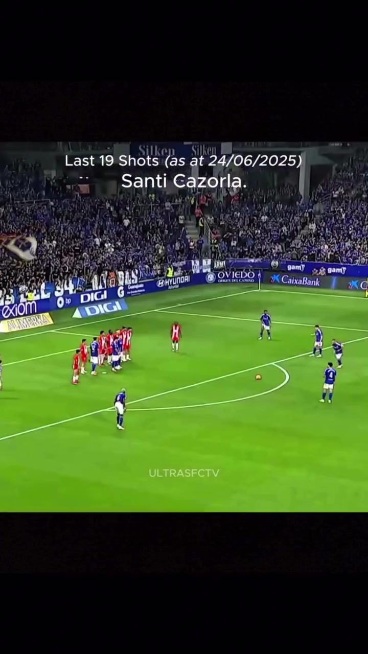 寶刀未老帶隊升級卡索拉近19腳射門合集