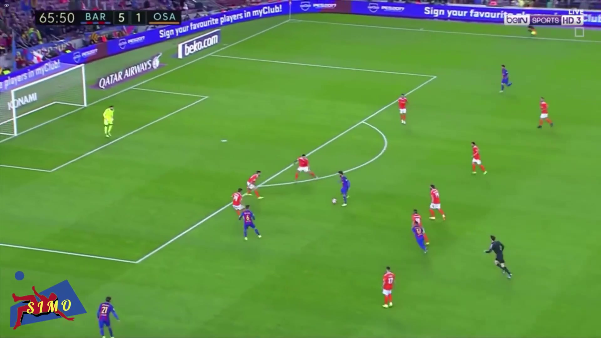 場下梅西和蘇亞全笑了回顧小馬哥在巴薩的唯一一粒進(jìn)球