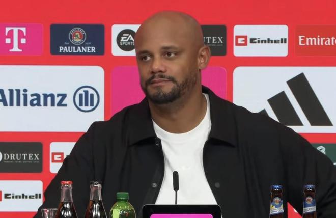 孔帕尼：今天的輪換非常重要，踢大巴黎可能是強度最高的比賽