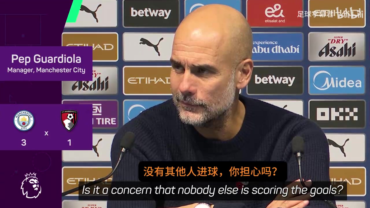 瓜迪奧拉哈蘭德在曼城影響力已達(dá)梅羅級(jí)別不擔(dān)心進(jìn)球依賴癥