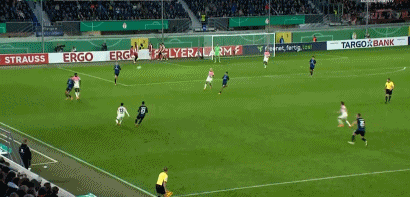 90分鐘戰(zhàn)報：勒沃庫森1-1十人帕德博恩，格里馬爾多任意球破門