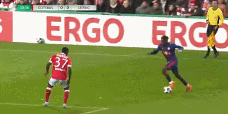 半場：科特布斯0-3萊比錫，鮑姆加特納雙響，巴卡約科破門