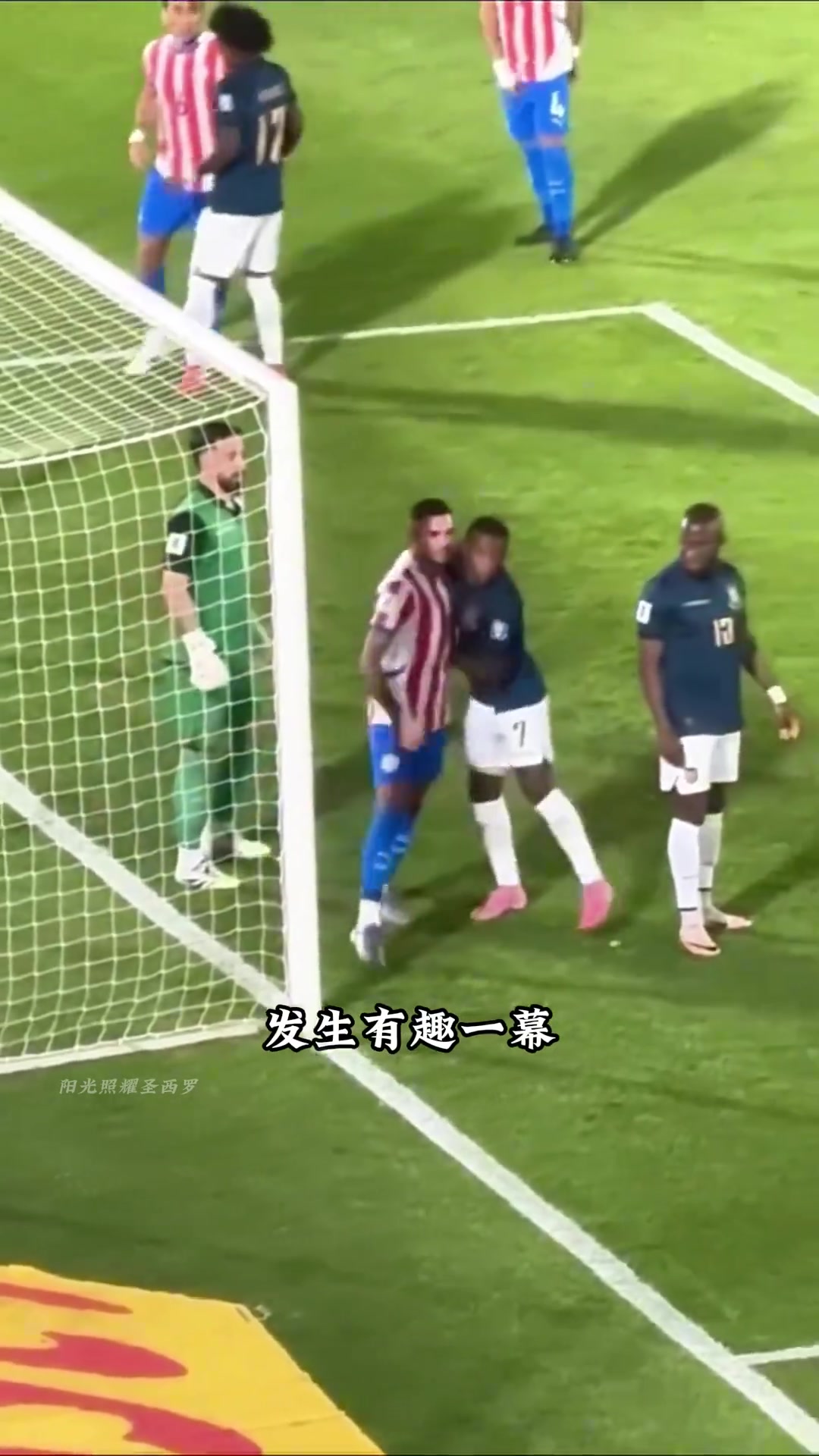 一個(gè)真敢揪一個(gè)真敢演巴拉圭對(duì)陣厄瓜多爾上演有趣一幕