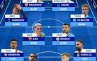 因傷缺席今年剩餘比賽陣容：德佈勞內(nèi)、卡瓦哈爾、加維等在列