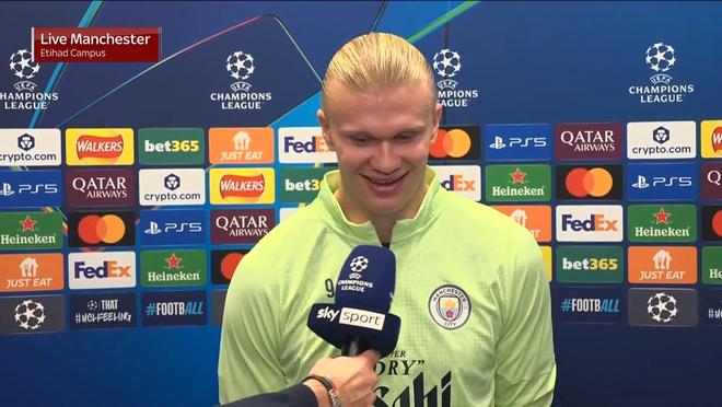 哈蘭德：對陣多特的進球是我職業(yè)生涯至今最好的進球