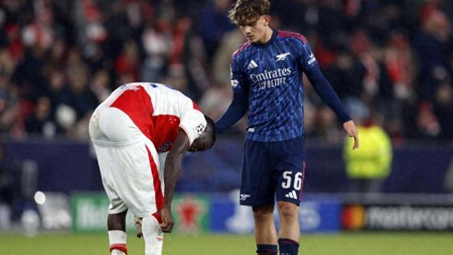 15歲就踢歐冠，阿森納新星創(chuàng)造歐冠歷史