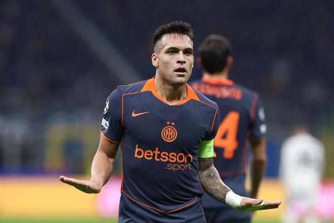 12球超越凱恩，勞塔羅是2025年歐冠進(jìn)球最多的球員