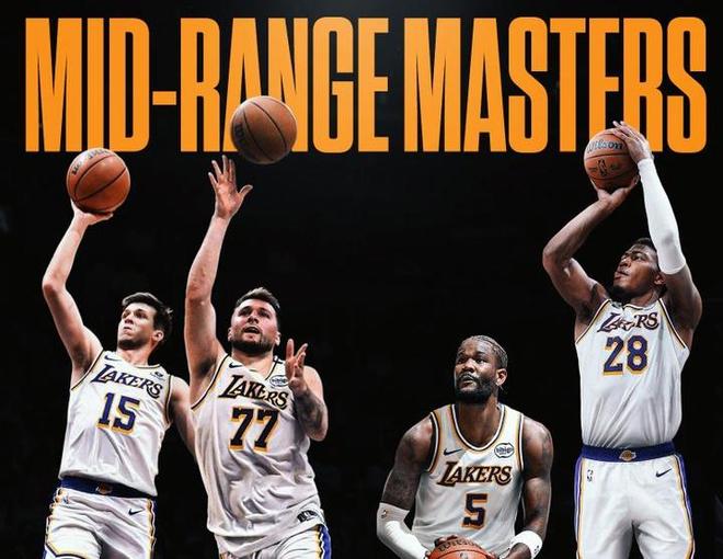 中投命中率第1！湖人化身中投豪強(qiáng)：四大高手崛起，沖冠更有戲？