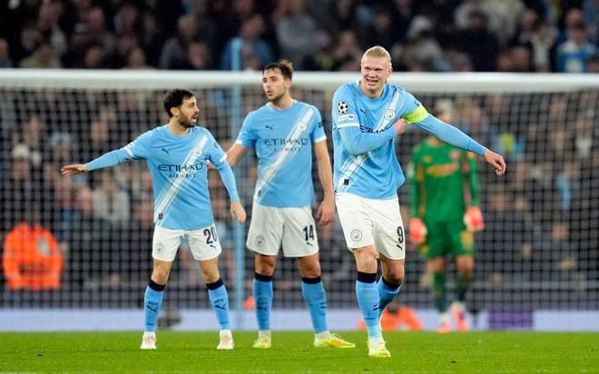 哈蘭德連續(xù)5場歐冠取得進球，成曼城隊史第一人