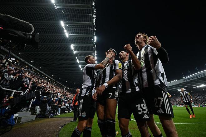 歐冠比英超還好踢？紐卡本賽季歐冠進(jìn)球數(shù)與英超持平