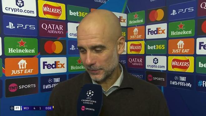 哈蘭德有什么特別之處？瓜帥：我不知道，因?yàn)槲冶緛?lái)就不知道