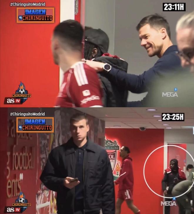 聊了什么？阿隆索歐冠賽后與弗林蓬進(jìn)行了14分鐘秘密會(huì)談