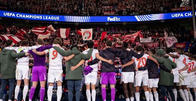 歐冠4輪后積分榜巨變！僅3隊(duì)全勝+拜仁領(lǐng)跑，兩支前冠軍4連敗墊底