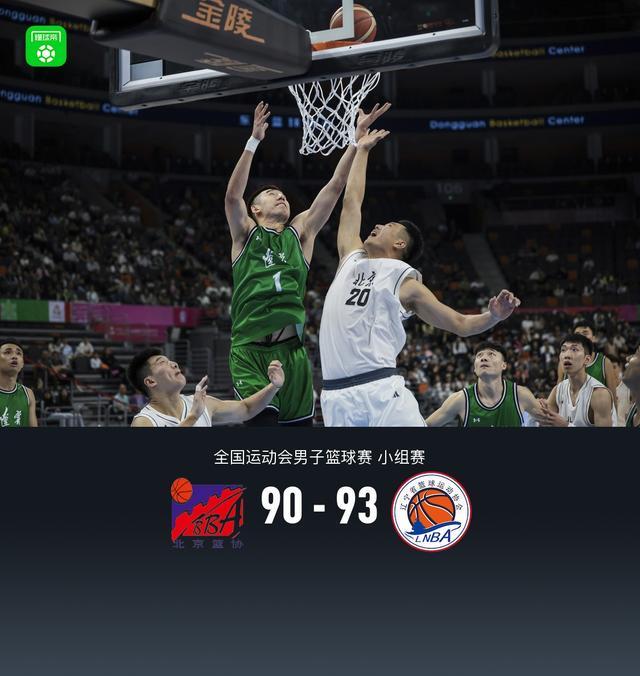 全運男籃：遼寧93-90險勝北京，趙繼偉23+14，廖三寧錯失關(guān)鍵罰球