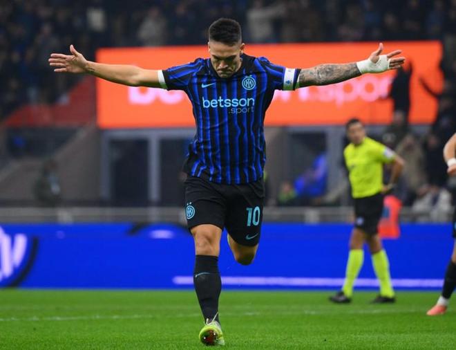 歐冠意甲連場破門，勞塔羅打破意甲4場進球荒