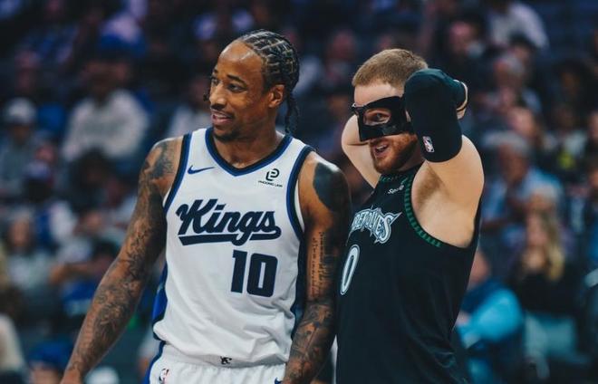 威少替補(bǔ)7中2，法國(guó)高塔5封蓋華子26+4+5，森林狼27分大勝國(guó)王