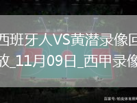 11月09日西甲第12輪西班牙人vs比利亞雷亞爾全場錄像