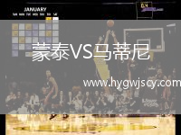 蒙泰VS馬蒂尼